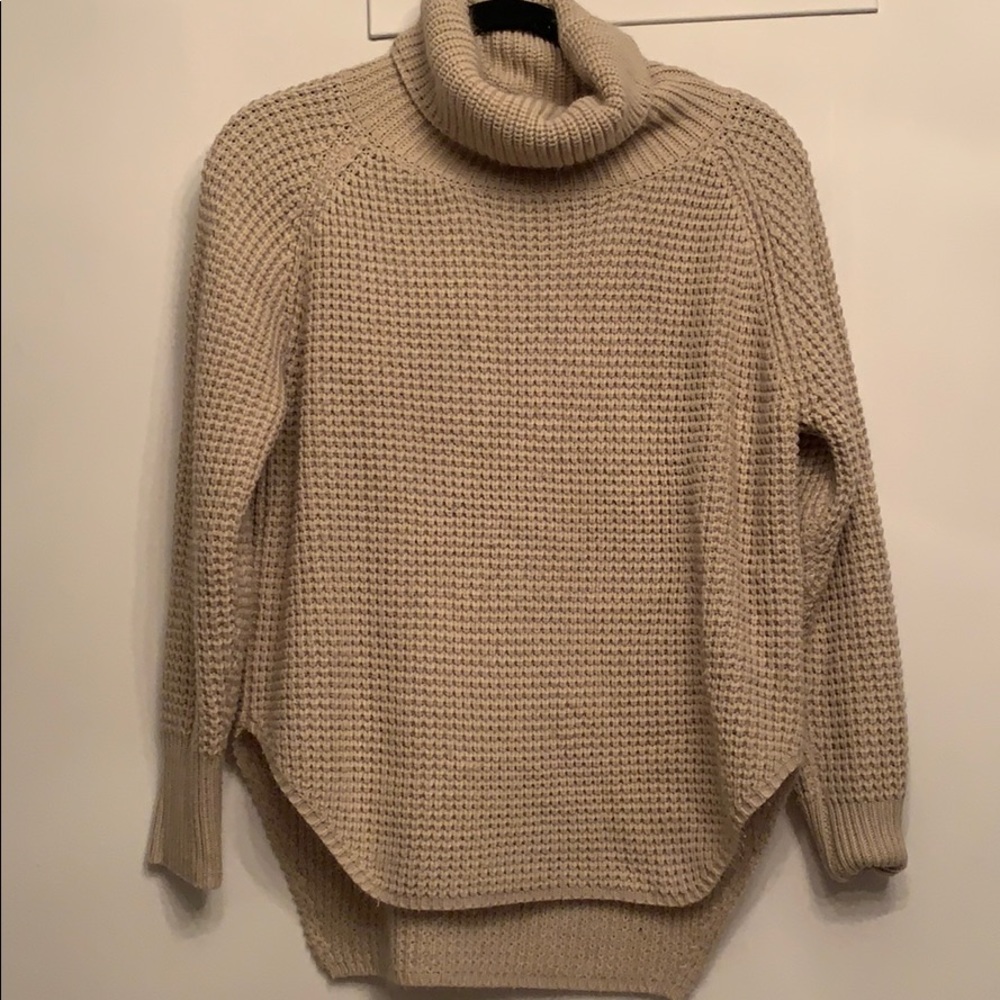 Knit turtleneck